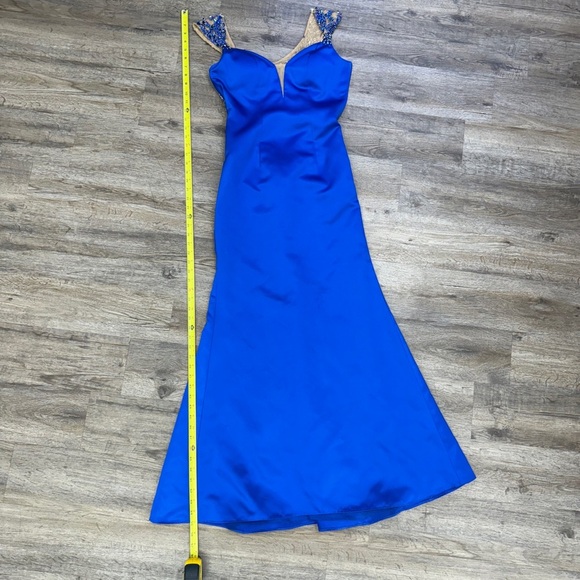 Sherri Hill Dresses & Skirts - Sherri Hill Elegant Royal Blue Evening Dress